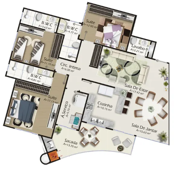 planta Apartamento